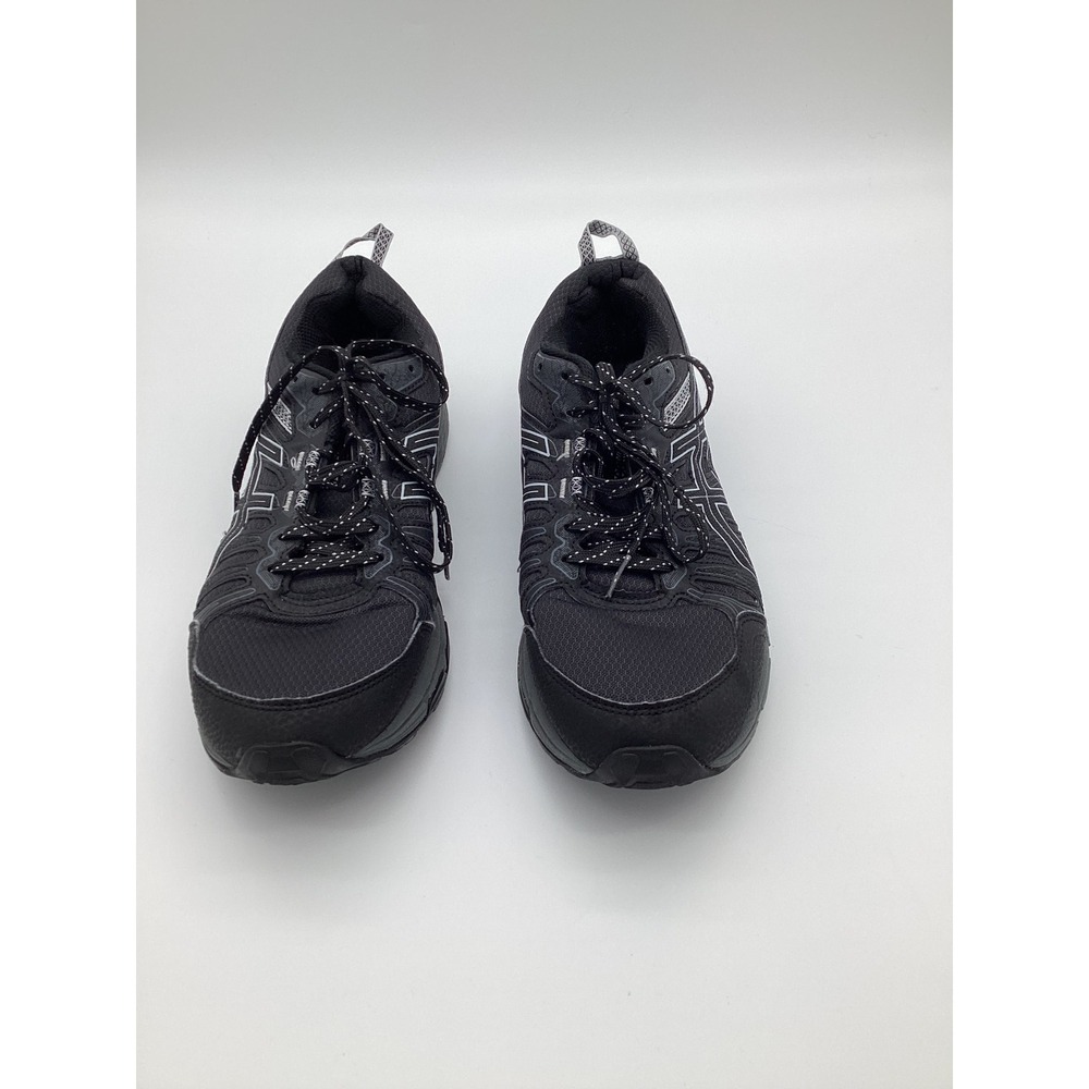 ASICS Size 11 Black Gel Venture Trail Running Shoes Athletic Hiking Gorpcore Men